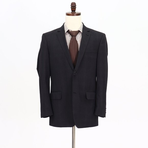 Jhane Barnes 40R Gray Check 2-Button Sport Coat Blazer Jacket B684 - Picture 1 of 11